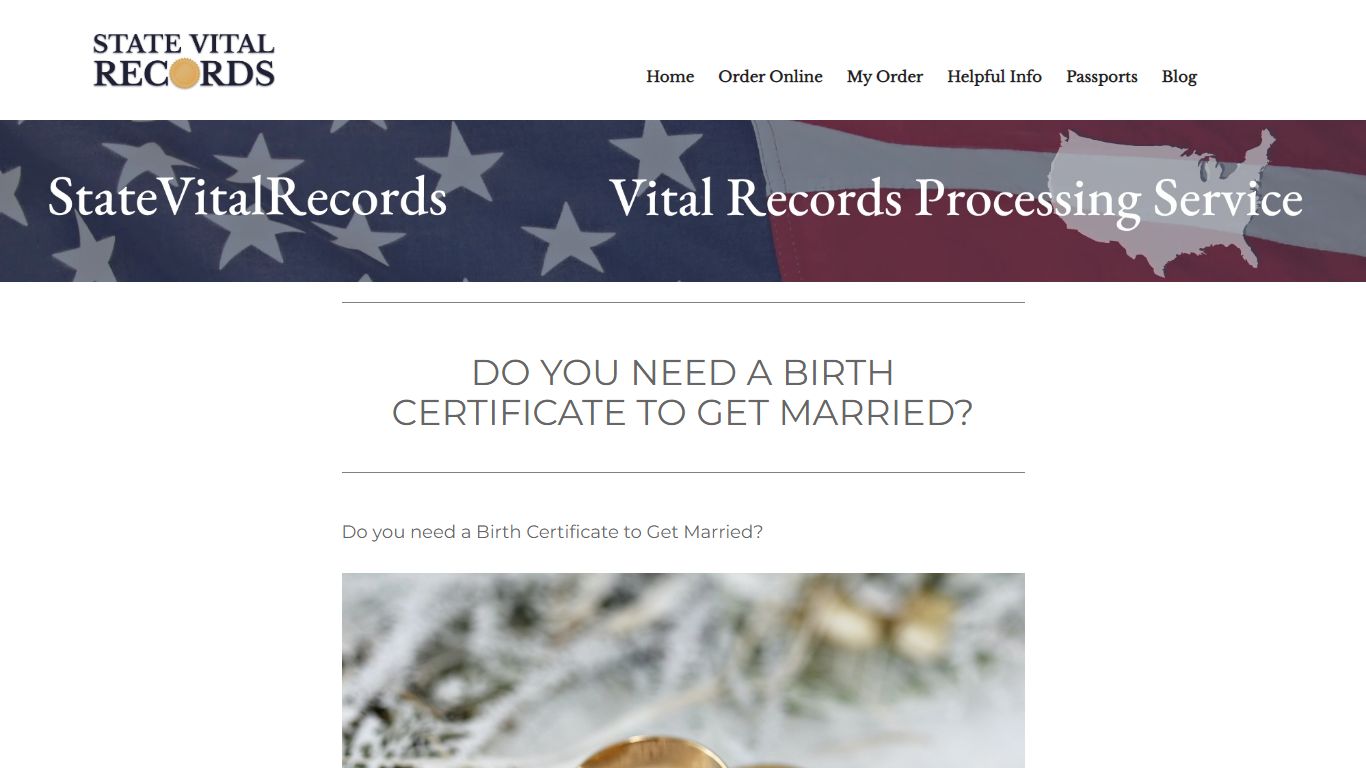 Do you need a Birth Certificate to Get Married? - Vital
